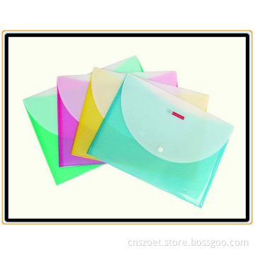 Fashion Plastic Transparent File Folder with Tailor Made in Size and Printing